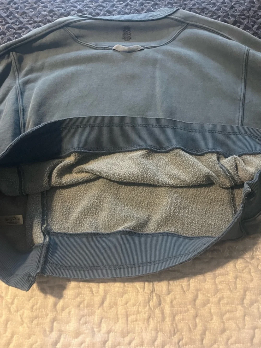 Washed Denim FP Movement Crew Neck - Picture 11 of 12